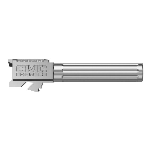 CMC Triggers  Match Precision Fluted Barrel Compatible With Glock 19 Gen - Cmc Triggers