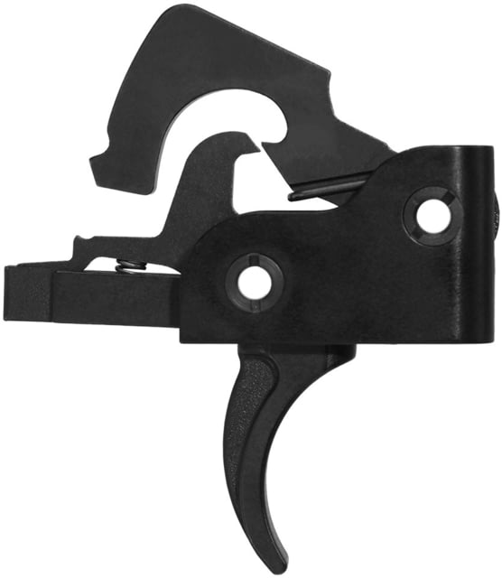 CMC Triggers AR-15/10 Full-Auto Select Fire Drop-in Trigger Full Auto Curved Black/Silver - Cmc Triggers