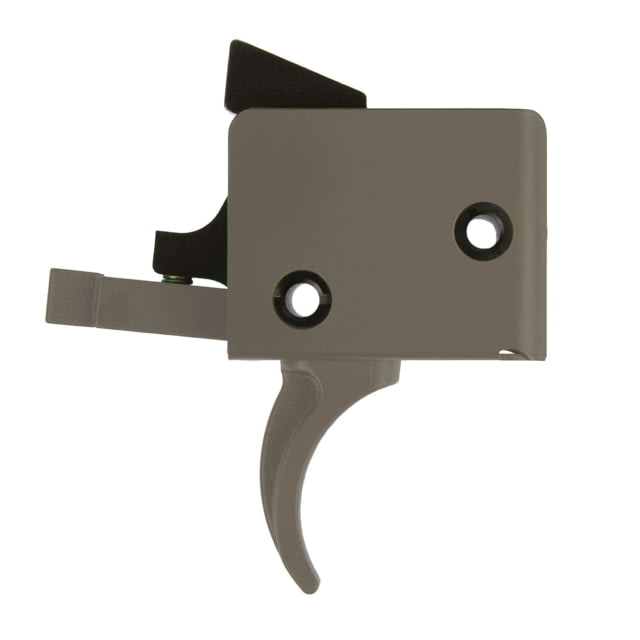 CMC Triggers AR-15/AR-10 Competition Trigger Group Single Stage Small Pin Curved 2.5lb Pull FDE - Cmc Triggers