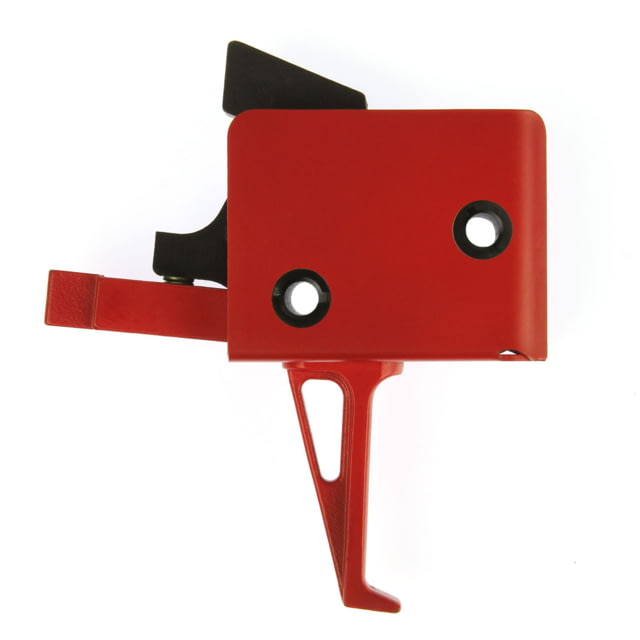 CMC Triggers AR-15/AR-10 Competition Trigger Group Single Stage Small Pin Flat 2.5lb Pull Red - Cmc Triggers