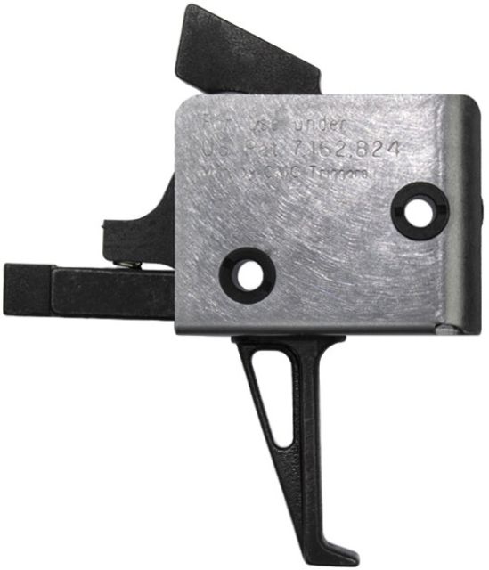 CMC Triggers AR15/AR10 Single Stage Trigger - Flat Small Pin 3.5lb pull Black