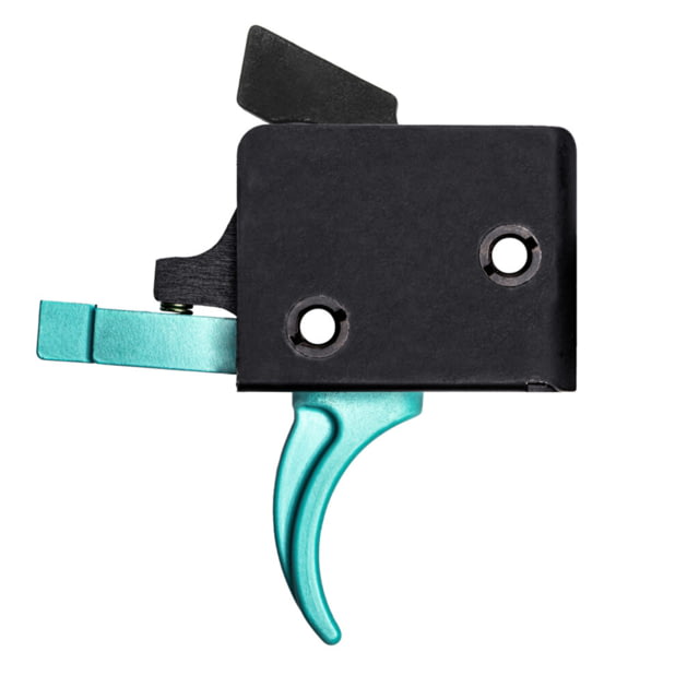 CMC Triggers AR-15/AR-10 Trigger Group Single Stage Small Pin Curved 3.5lb Pull Southern Teal - Cmc Triggers