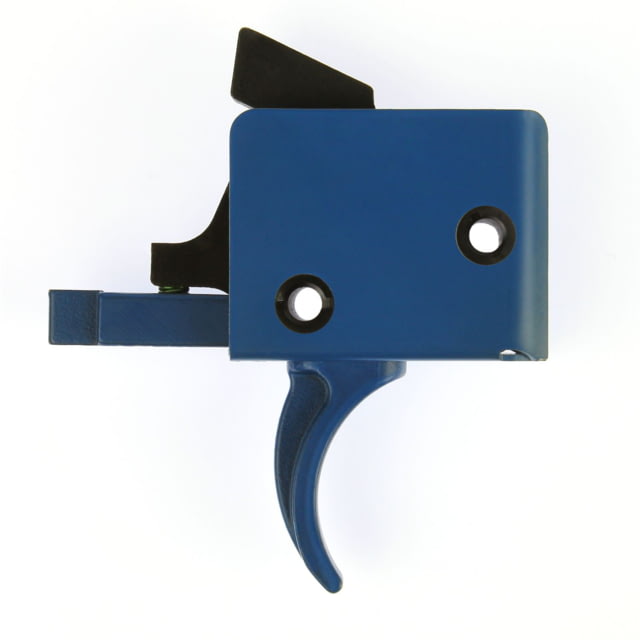 CMC Triggers AR-15/AR-10 Trigger Group Single Stage Small Pin Curved 3.5lb Pull Blue - Cmc Triggers