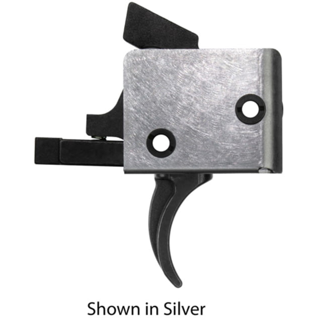 CMC Triggers AR-15/AR-10 Trigger Group Single Stage Small Pin Curved 6.5lb Pull Combat Grey - Cmc Triggers
