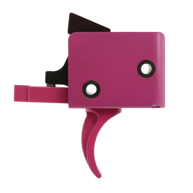 CMC Triggers AR-15/AR-10 Trigger Group Single Stage Small Pin Curved 3.5lb Pull Pink - Cmc Triggers