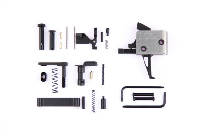 USED CMC Triggers AR Lower Assembly Trigger Kit - 3 1/2 lb. Flat Black  EDEMO1 Used Condition Like New - CMC Triggers