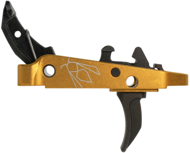 CMC Triggers AK47 Single Stage Trigger Group 2.0 - Yella Jacket CCT 3 - 3.5 lb Gold/Black 3.5lb