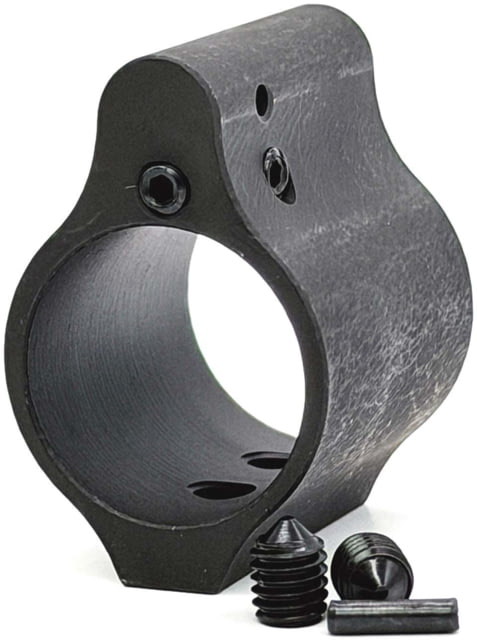CMC Triggers AR-15/10 Adjustable Low-Profile Gas Block .750 Black Small - CMC Triggers