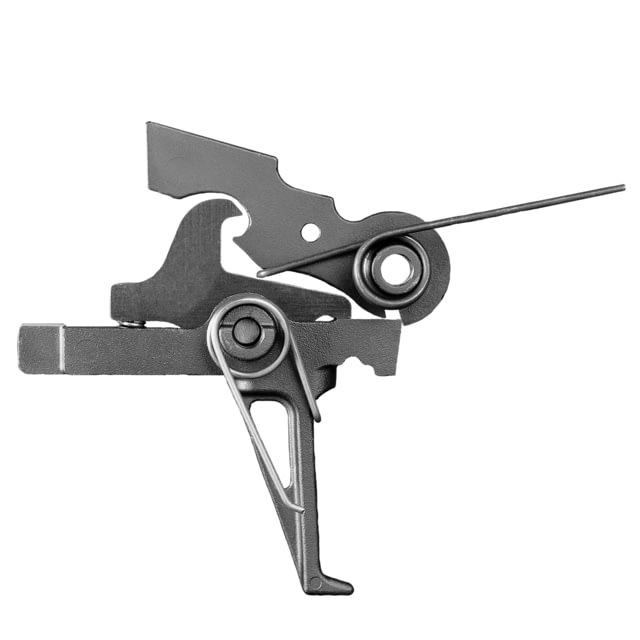 CMC Triggers AR15/AR10 Single Stage Component Trigger-Flat Small Pin 6.5lb Pull w/ Black Assembly Tool Black 6.5lb