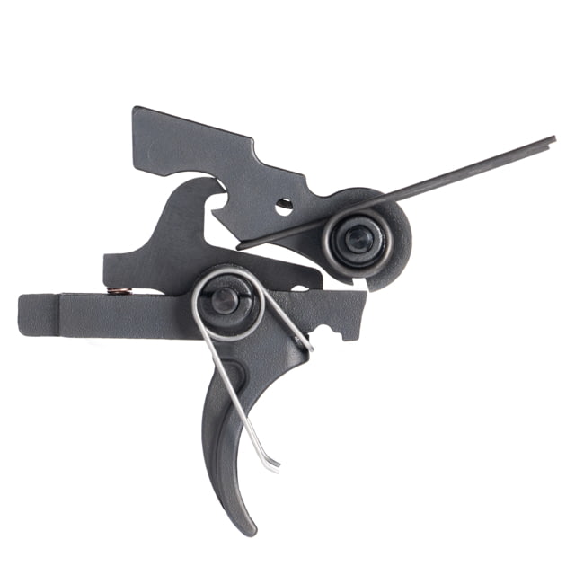 CMC Triggers AR15/AR10 Single Stage Component Trigger-Combat Curved Trigger CCT Small Pin 5.5lb Pull Black 5.5lb