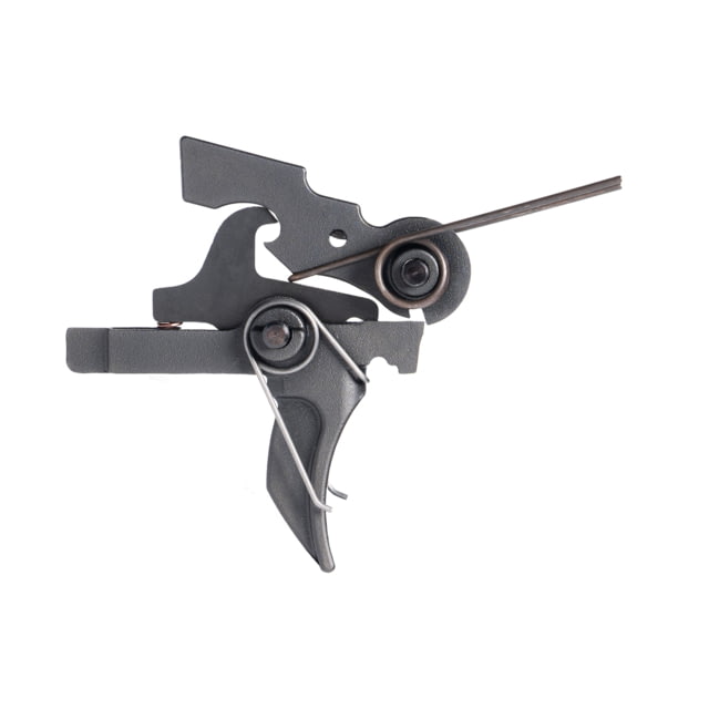 CMC Triggers AR15/AR10 Single Stage Component Trigger-Combat Curved Trigger CCT Small Pin 4.5lb Pull Black 4.5lb