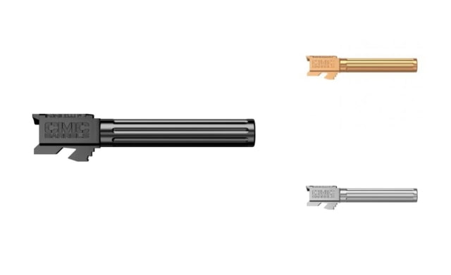 CMC Triggers Match Precision Fluted Barrel Compatible With Glock 34 Gen 3 by USA Cmc Triggers Pistol Barrels