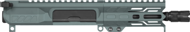 CMMG 5.7X28mm Banshee Upper Group Receiver 5in 1-9 Twist 1/2 X 28 TPI 13.8in Charcoal Green - Cmmg