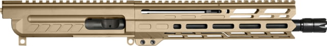 CMMG DISSENT Upper Receiver 9mm 10.5in 1-10 Twist 1/2x28 Thread Zeroed Linear Compensator Coyote Tan - Cmmg