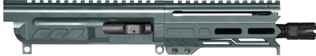 CMMG DISSENT Upper Receiver 9mm 6.5in 1-10 Twist 1/2x28 Thread Zeroed Linear Compensator Charcoal Green - Cmmg