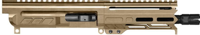 CMMG DISSENT Upper Receiver 9mm 6.5in 1-10 Twist 1/2x28 Thread Zeroed Linear Compensator Coyote Tan - Cmmg