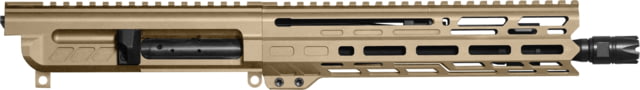 CMMG DISSENT Upper Receiver Mk4 300BLK 10.5in 1-7 Twist 5/8x24 Thread Zeroed Linear Compensator Coyote Tan - Cmmg