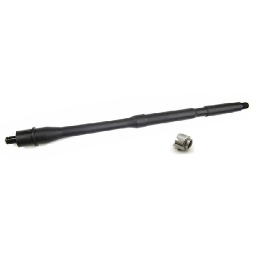 CMMG Barrel and Collar Kit M4 Profile 22LR 16.1in 4140CM SBN Finish Black