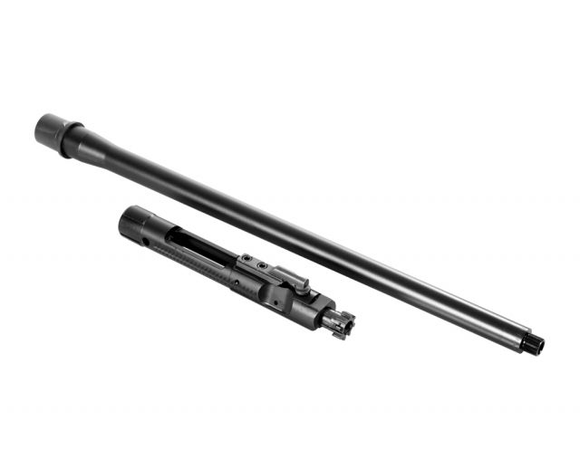 DEMO CMMG Inc Barrel and Bolt Carrier Group BCG Kit 9mm 16 in Salt Bath Nitride Black - Cmmg