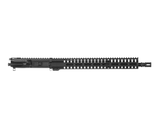 CMMG Inc Upper Receiver Group RESOLUTE 100 MK4 5.56x45mm 25.2 inch 16.1 inch Barrel RML15 M-LOK Handguard 1/2-28 A2 Comp Black - Cmmg
