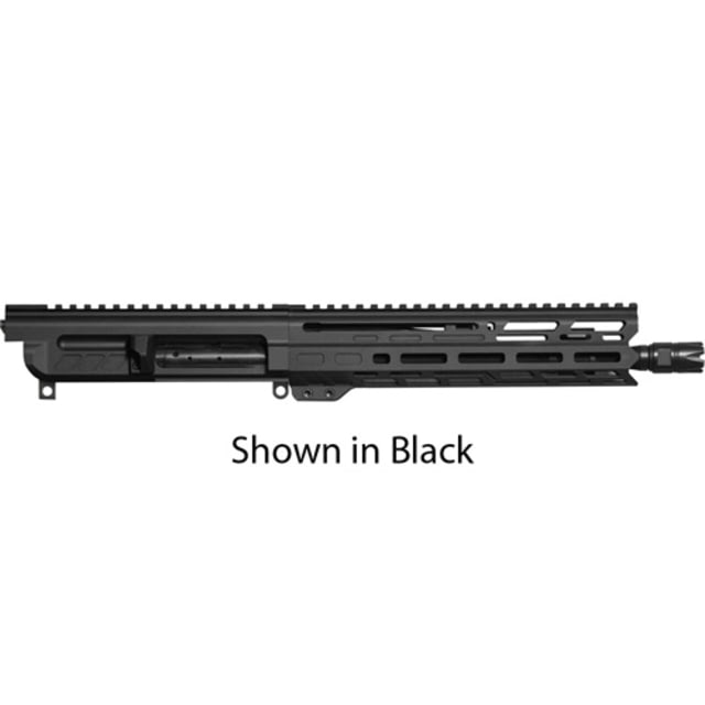 CMMG DISSENT Upper Receiver Mk4 300BLK 10.5in 1-7 Twist 5/8x24 Thread Zeroed Linear Compensator Anodized Black - Cmmg