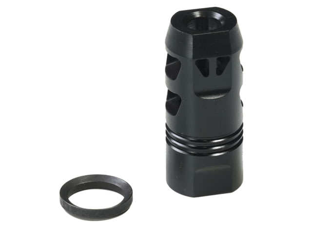 CMMG ZEROED Muzzle Brake, 308 WIN/7.62x39mm, Black, 38DA55B by USA Cmmg Gun Muzzle Brakes & Compensators