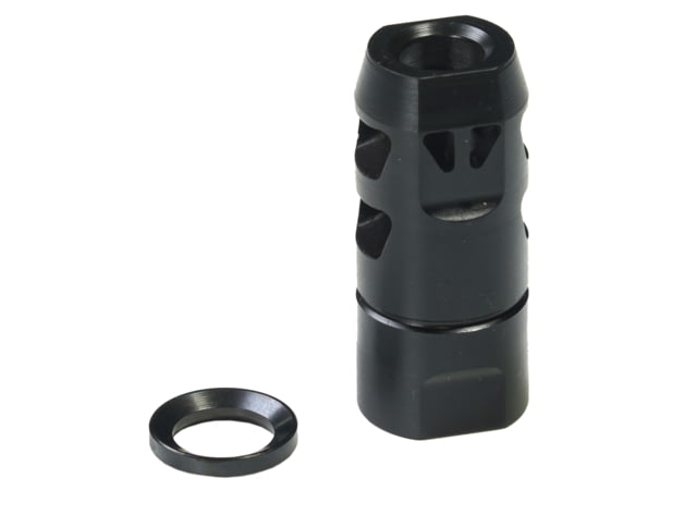 CMMG ZEROED Muzzle Brake, 9mm/.350 Legend, Black, 99DA5F5 by USA Cmmg Gun Muzzle Brakes & Compensators