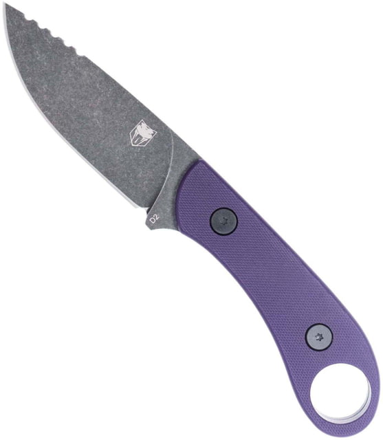 Cobratec D2 Skinner 3.75 in Full Tang Purple G10 W/Kydex Sheath - Cobratec Knives