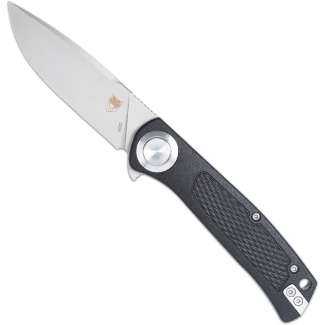 CobraTec EDC Scout Grivory Button Lock Folding Knife Black 1410108 - Cobratec Knives