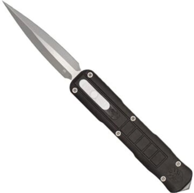 Cobratec Knives CobraTec Knives Small Raptor OTF Automatic Folding Knife 2.5in D2 Steel Dagger Black Aluminum Handle - $139.99 at Optics Planet
