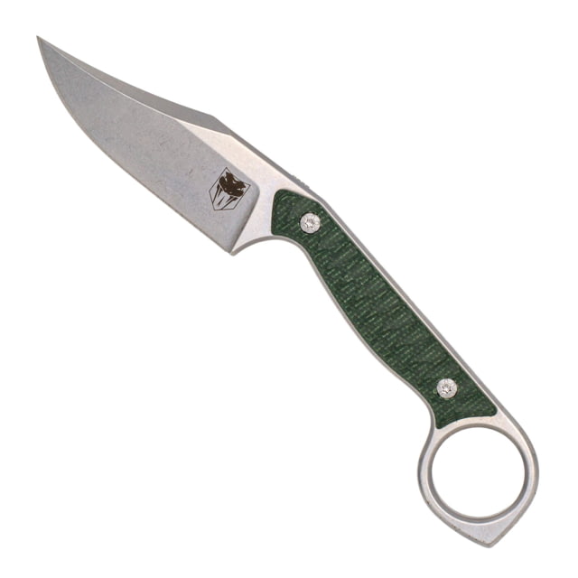 CobraTec Knives Wolfteeth Fixed Blade Grn CP - CobraTec Knives
