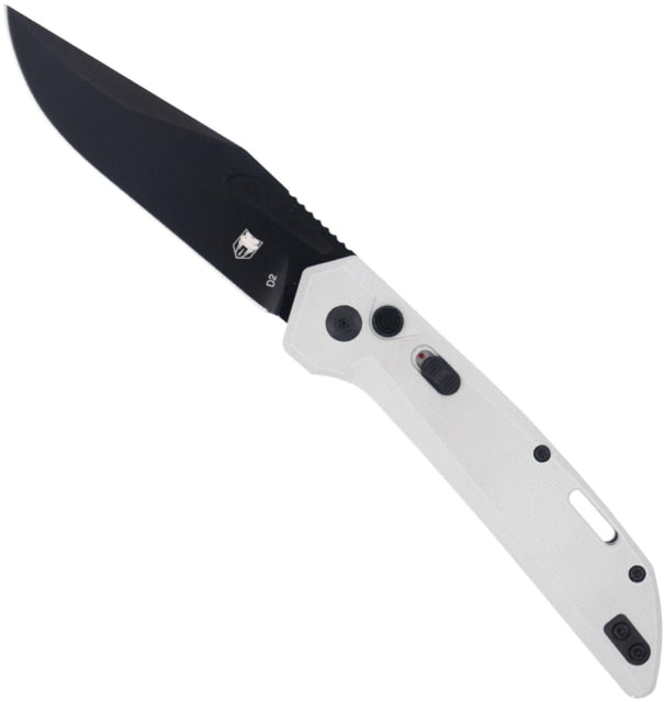 Cobratec Knives Cobratec Naja Side Button Auto 3.5'' D2 Lunar Grey - Cobratec Knives