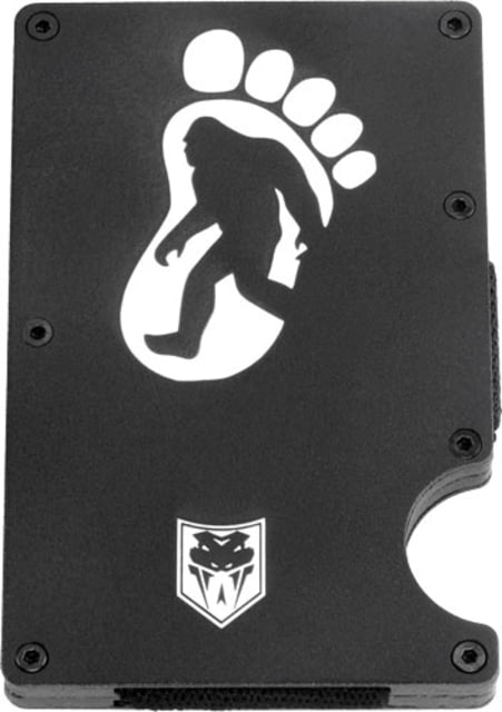 CobraTec Knives RFID Bigfoot Aluminum Wallet Black - Cobratec Knives