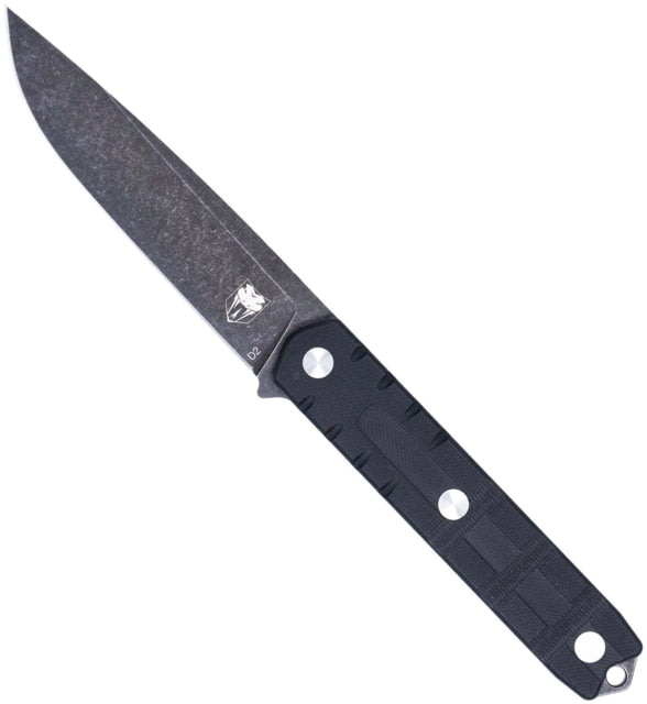 CobraTec Knives  Outdoor Warrior 4.50 Fixed Drop Point Plain Stonewas - Cobratec Knives