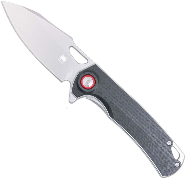 CobraTec Knives  Wolverine 3.13'' Folding Drop Point Plain Black - Cobratec Knives