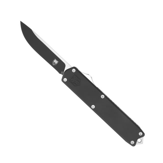 CobraTec Knives Dominator OTF Knife 3.25in Large D2 Steel Black - Cobratec Knives