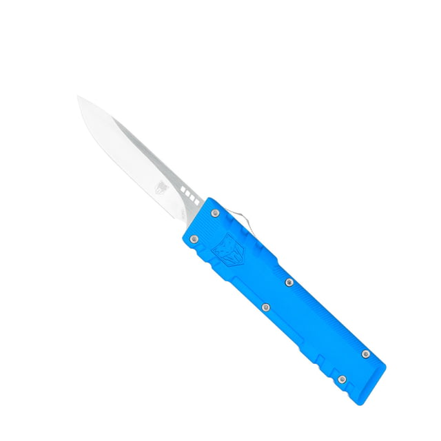 CobraTec Knives Gentlemen's Gen II OTF Knife 2.8in Drop Non-Serrated Blue - Cobratec Knives