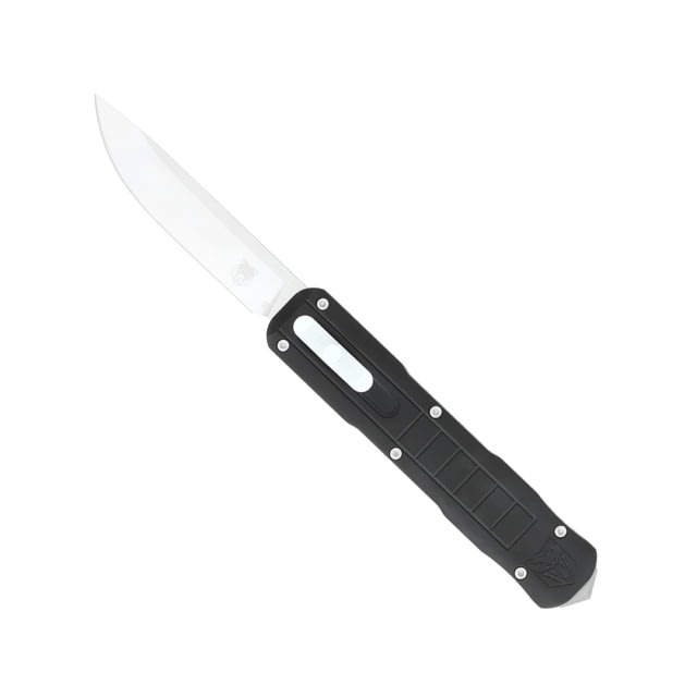 CobraTec Knives Raptor OTF Knife 3.13in D2 Steel Drop Non-Serrated Black - Cobratec Knives