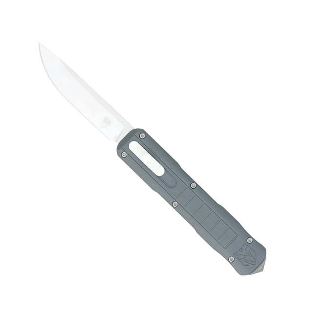 CobraTec Knives Raptor OTF Knife 3.13in D2 Steel Drop Non-Serrated Grey - Cobratec Knives
