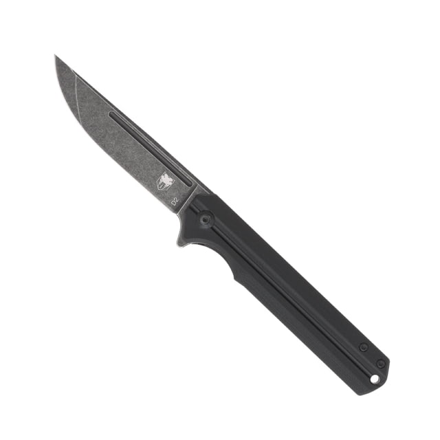 CobraTec Knives Streamline Folding Knive 3.5in D2 Stonewash G-10 Black - Cobratec Knives