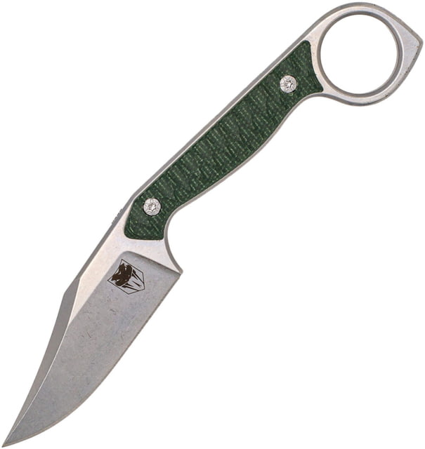 CobraTec Knives Wolfteeth Fixed Blade Grn CP - Cobratec Knives