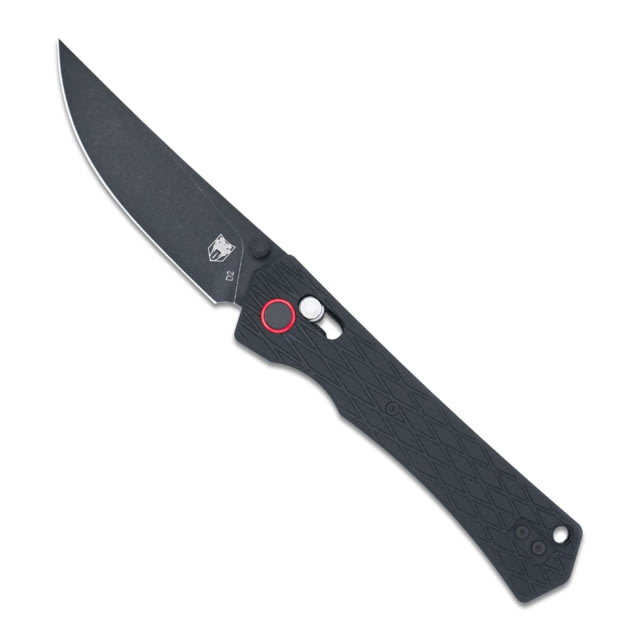 CobraTec Knives Legacy Bar Lock Folding Knife 3.5in Black Titanium D2 Steel Blade Black G10 Handle - Cobratec Knives