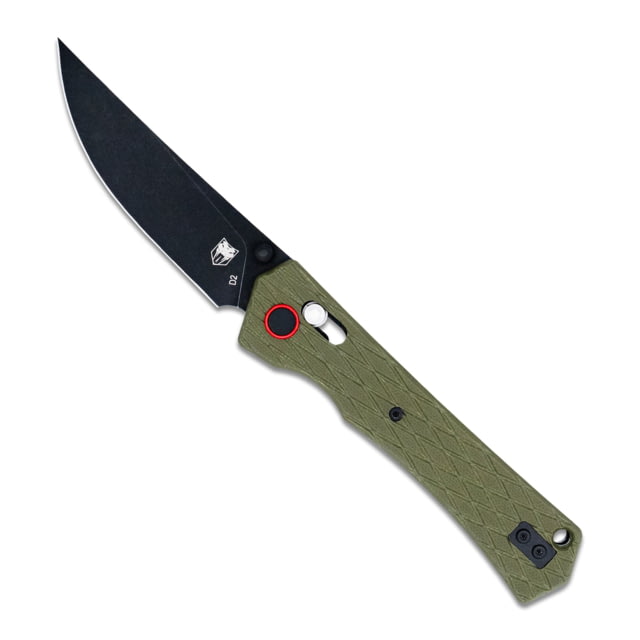 Cobratec Legacy Bar Lock 3.5" G10 Od Green/Black D2 Blade - Cobratec Knives