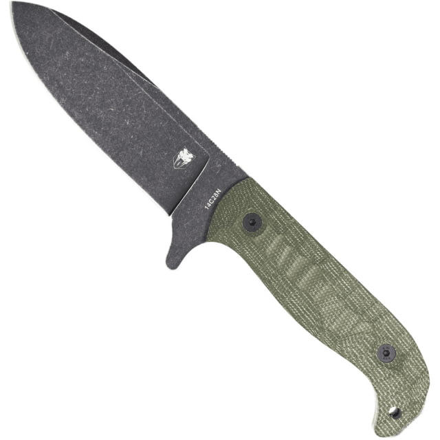 CobraTec PSK Black Dark Stonewash Fixed Blade OD Green Dark Stonewash 1410079 - Cobratec Knives