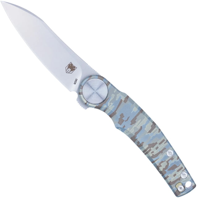 CobraTec Rogue Assisted Opening Folding Knife M390 Clip Point Blade Digital Camo 1410159 - Cobratec Knives