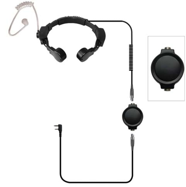 Code Red Assault-MOD Tactical Throat Mic Headsets - Code Red