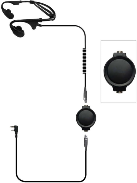 Code Red Battle Zero Mod Tactical Bone Conduction Headset - Code Red