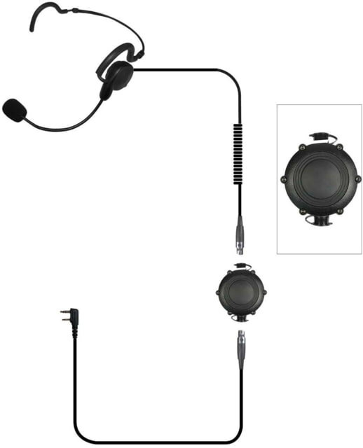 Code Red Cqb Mod Headset W/ Waterproof Ptt - Code Red