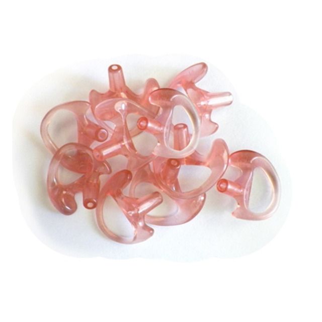 Code Red Silicone Vented Ear Mold - MEP-ML-10Pak - Code Red