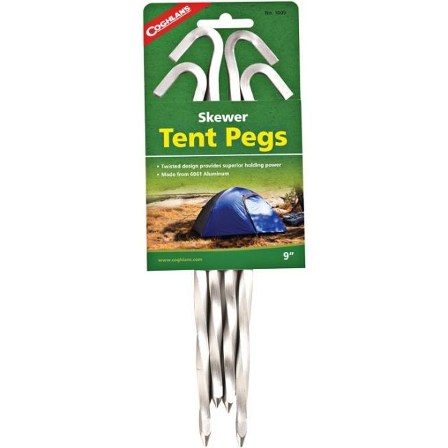 Coghlans Skewer Pegs 9 4 Pk